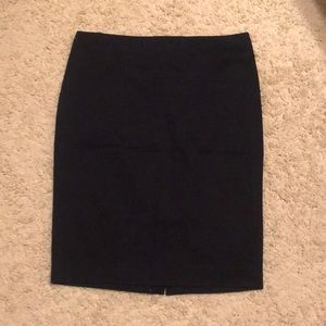 LOFT Black Pencil Skirt